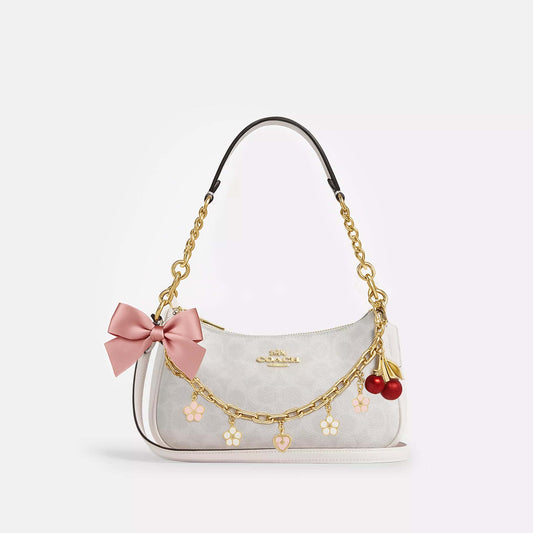 Teri Shoulder Bag - Free Flower Charm